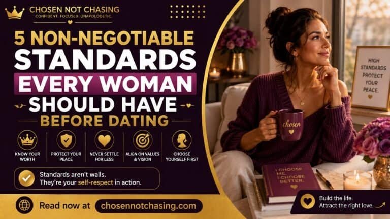 5 Non-Negotiable Standards Every Woman Should Have Before Dating