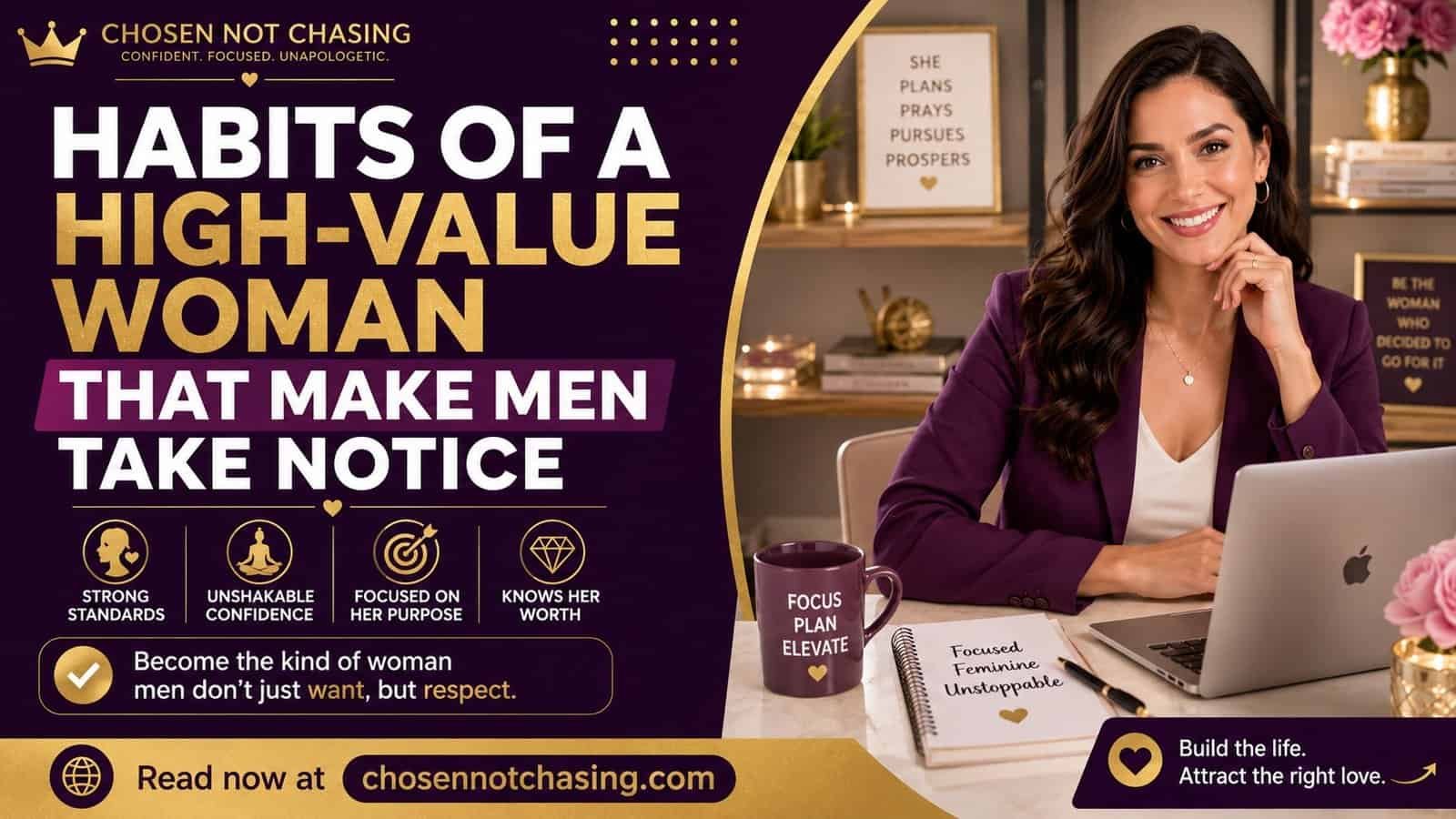 30 Habits of a High-Value Woman That Make Men Take Notice (Honest Guide)