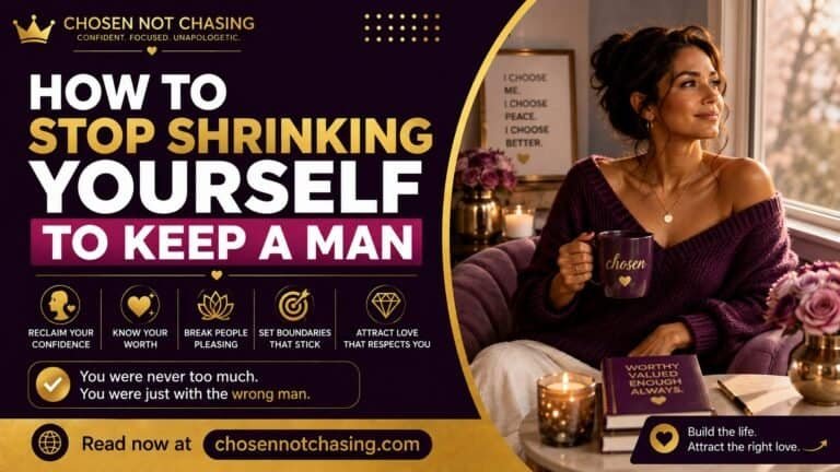 How to Stop Shrinking Yourself to Keep a Man
